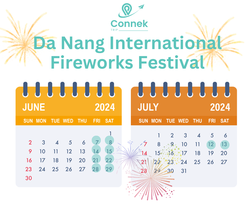 Da Nang International Fireworks Festival (DIFF) Calendar 2024 Connek Trip